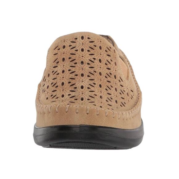 Easy Street Women's Kita Comfort Mules Beige Size 5 1/2 - Picture 3 of 6